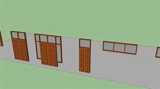 Pintu Jendela Kayu 3D 3Dwarehouse Terbaru Download